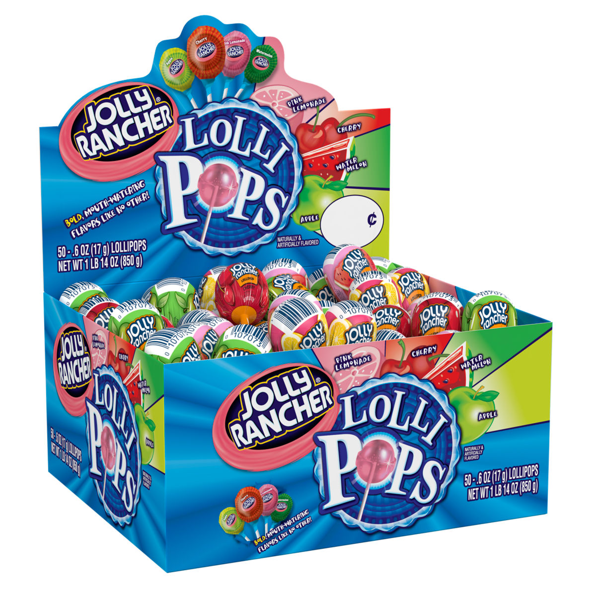 Jolly Rancher Lollipops Changemaker, .6 Oz., 50ct.